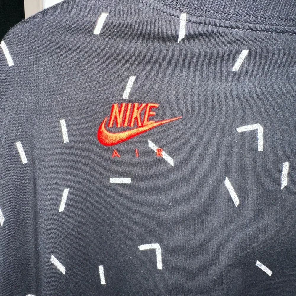 Jordan Black Tee with Red Jumpman Badge